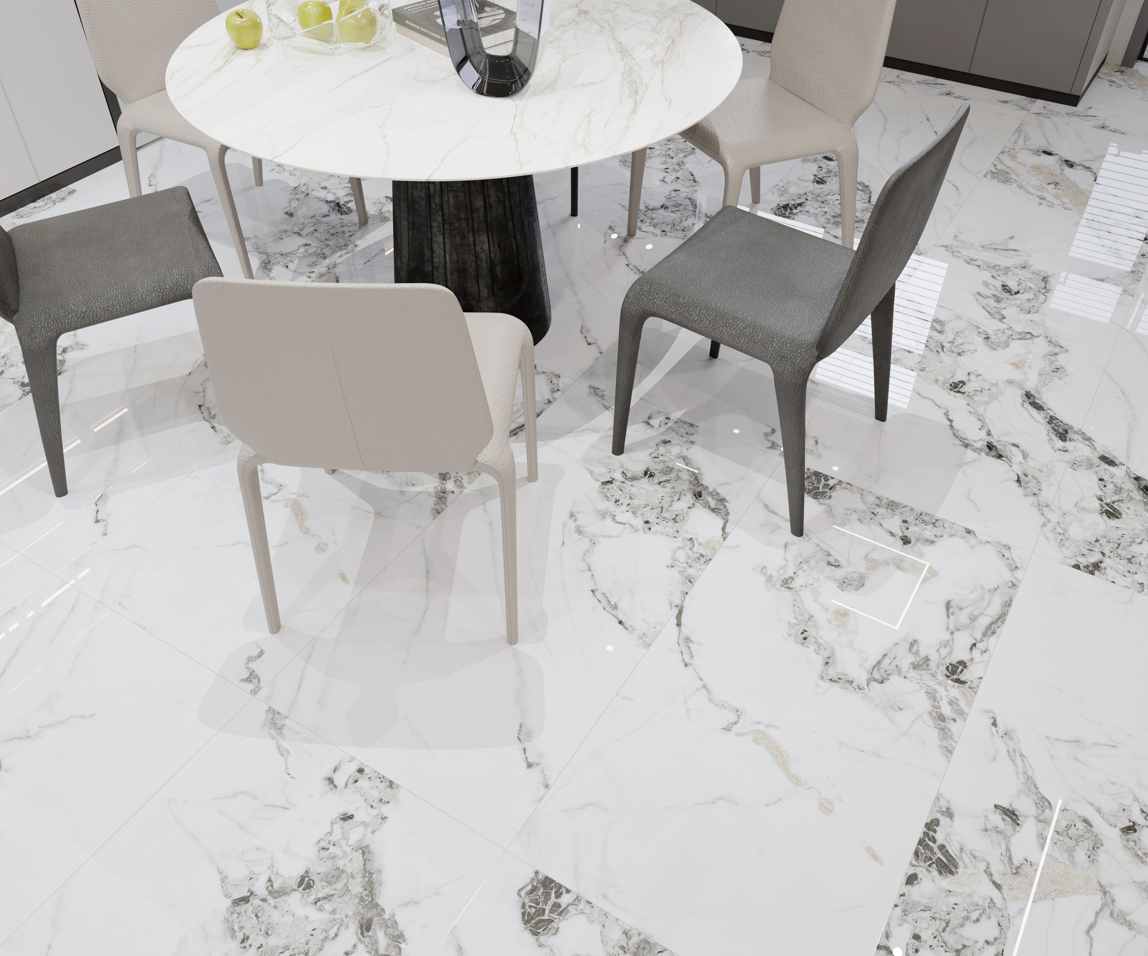 Бианка голд (Bianco gold) 120*60*0,8 структурный