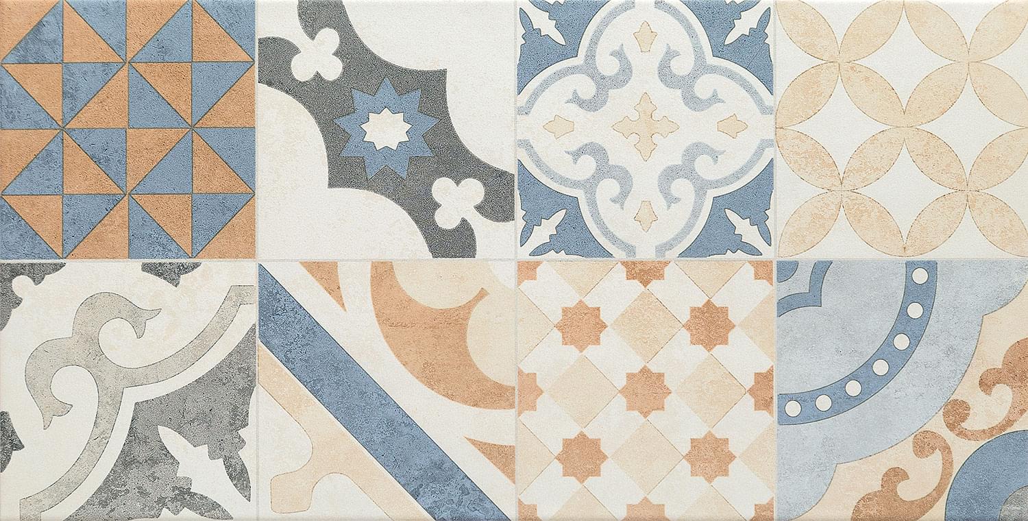 Neutral beige patchwork 29,8x59,8 настенная плитка