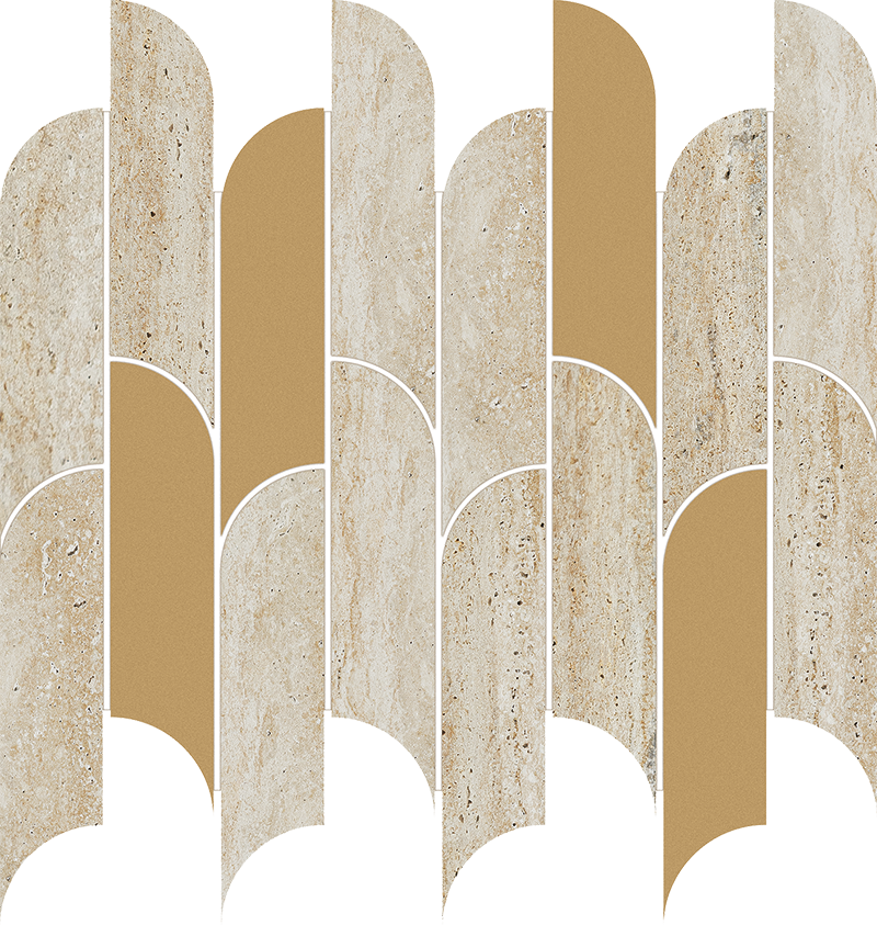 Tissue beige 29,8x27,2 настенная мозаика