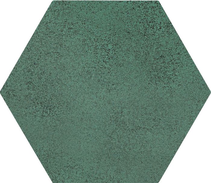 Burano green hex 11x12,5 настенная плитка