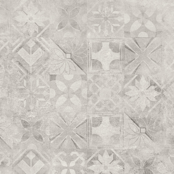 Cerrad Softcement White Patchwork Pol 59,7x59,7 декор